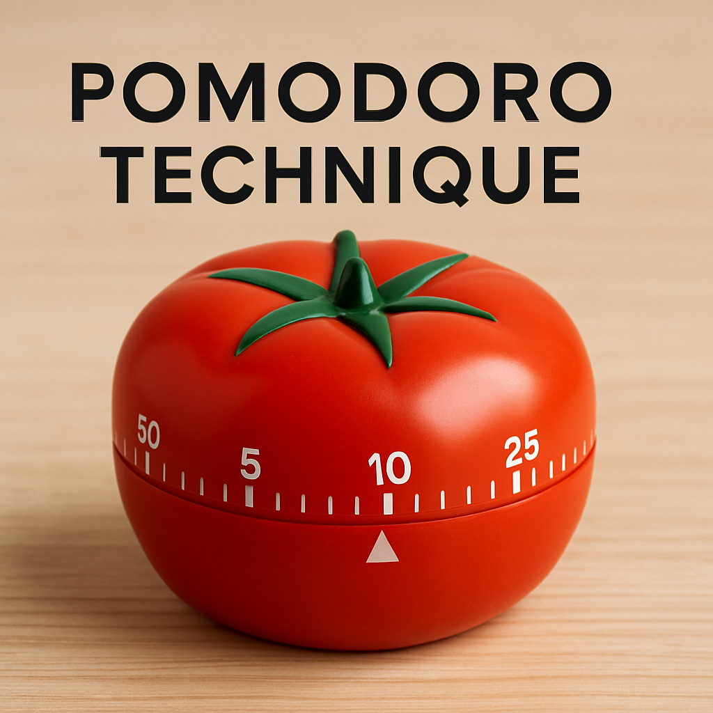 Minuteur illustrant la technique Pomodoro pour rythmer les révisions