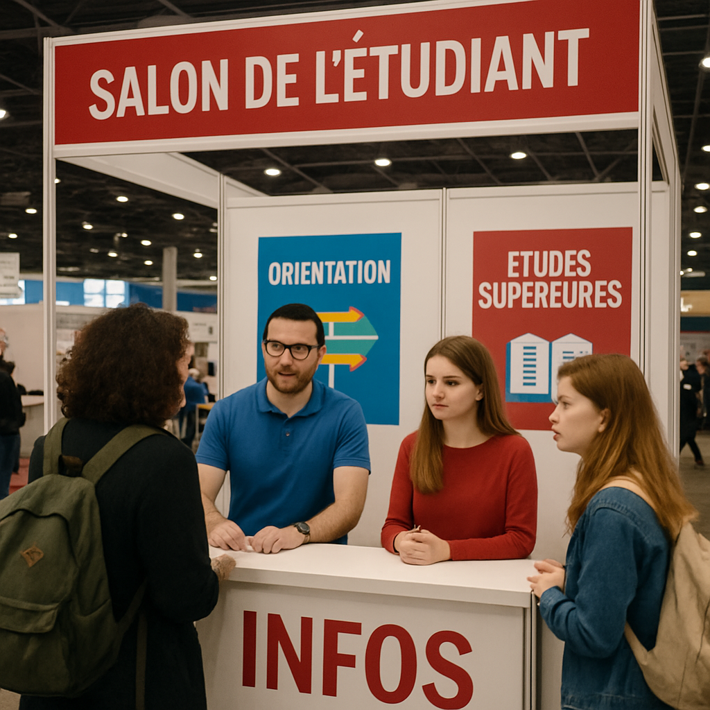 Stand au Salon de l’Étudiant de Toulouse : orientation post-bac et formations