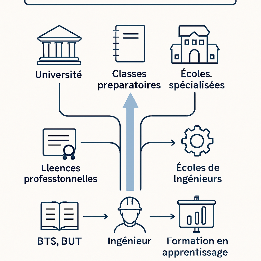 Tableau d’orientation post-bac : méthode de préparation aux concours scientifiques